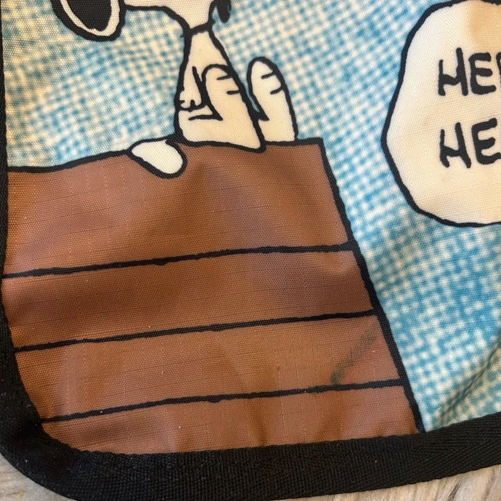 Snoopy Multi-Color Graphic Canvas Backpack